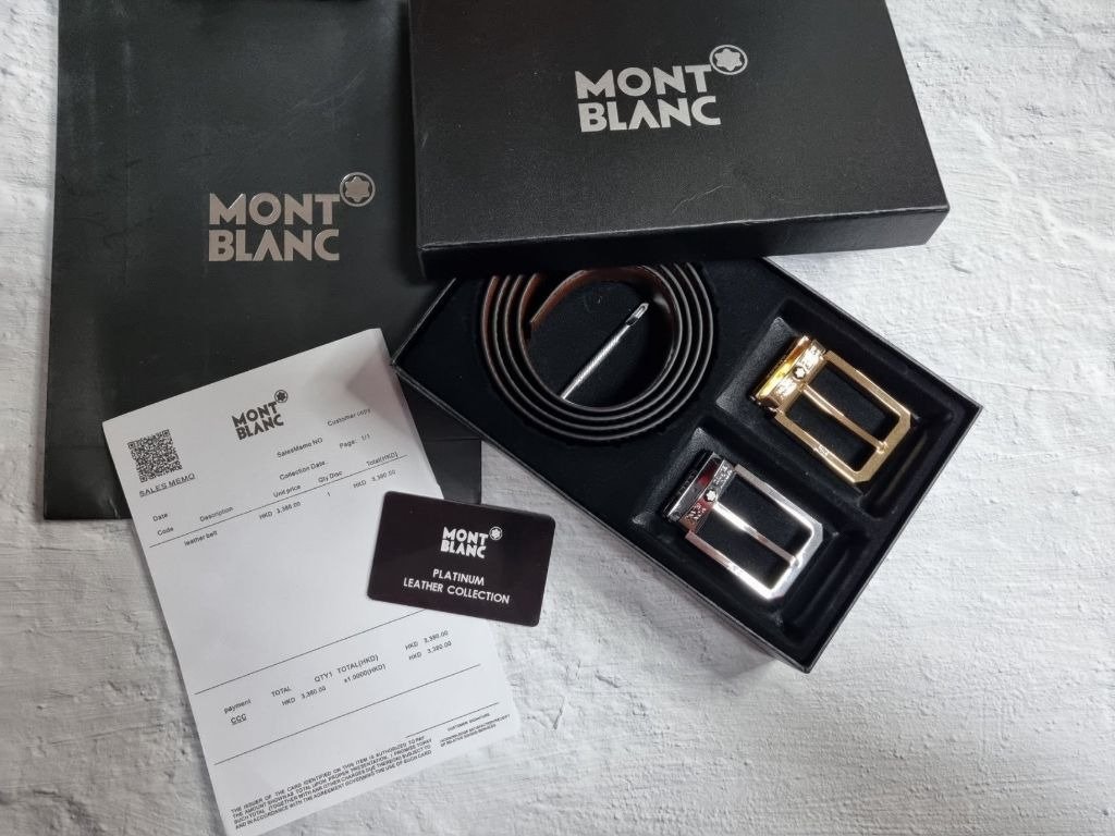 Read more about the article 몽블랑 2버클 벨트