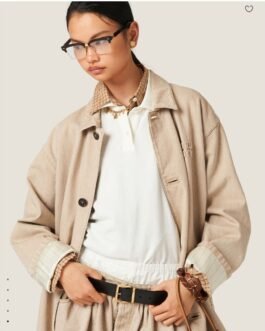 미우미우 [ miu ] 수입 데님코트