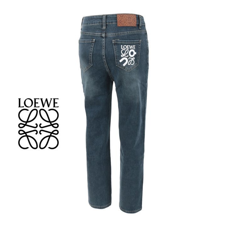 Read more about the article 로에베 여성 아나그램 로고 프린팅 워싱진 청바지
