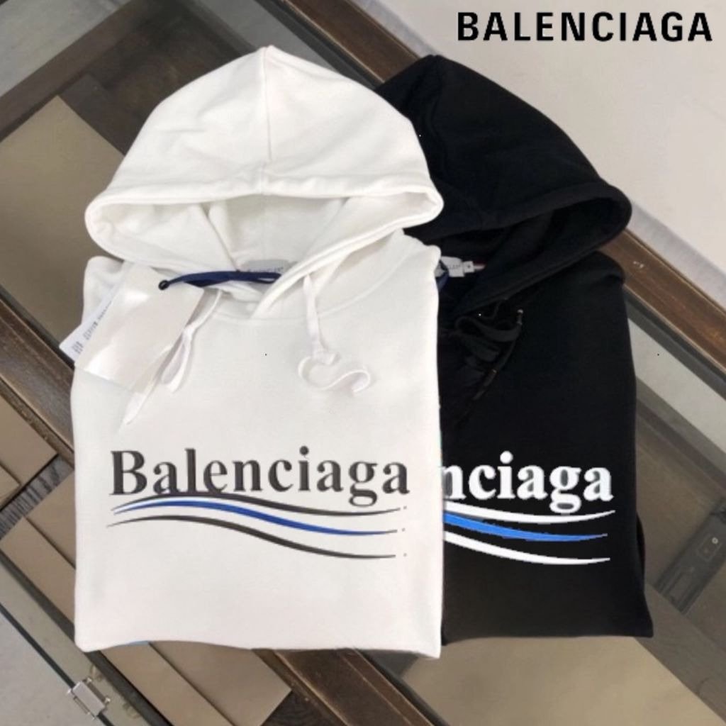 Read more about the article 발렌시아가 블루 웨이브로고 후드티