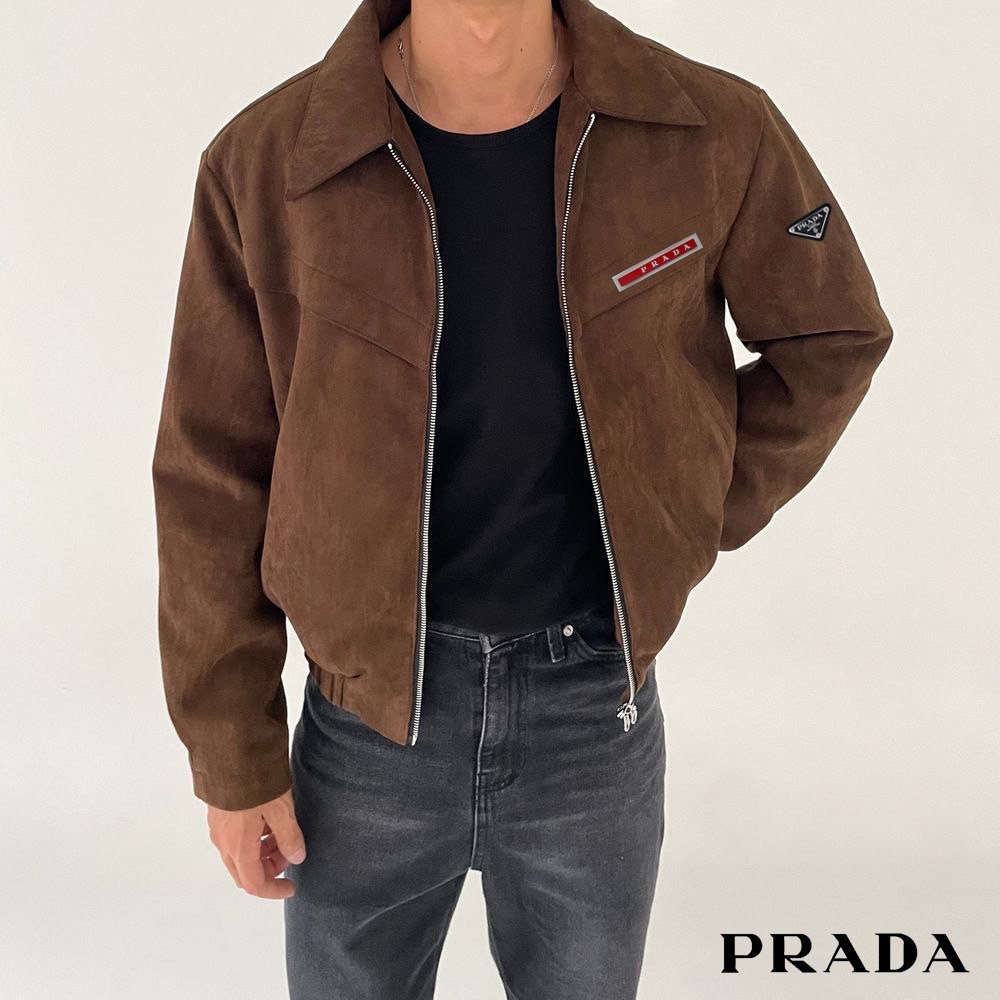 Read more about the article 프라다 가죽 스웨이드 자켓