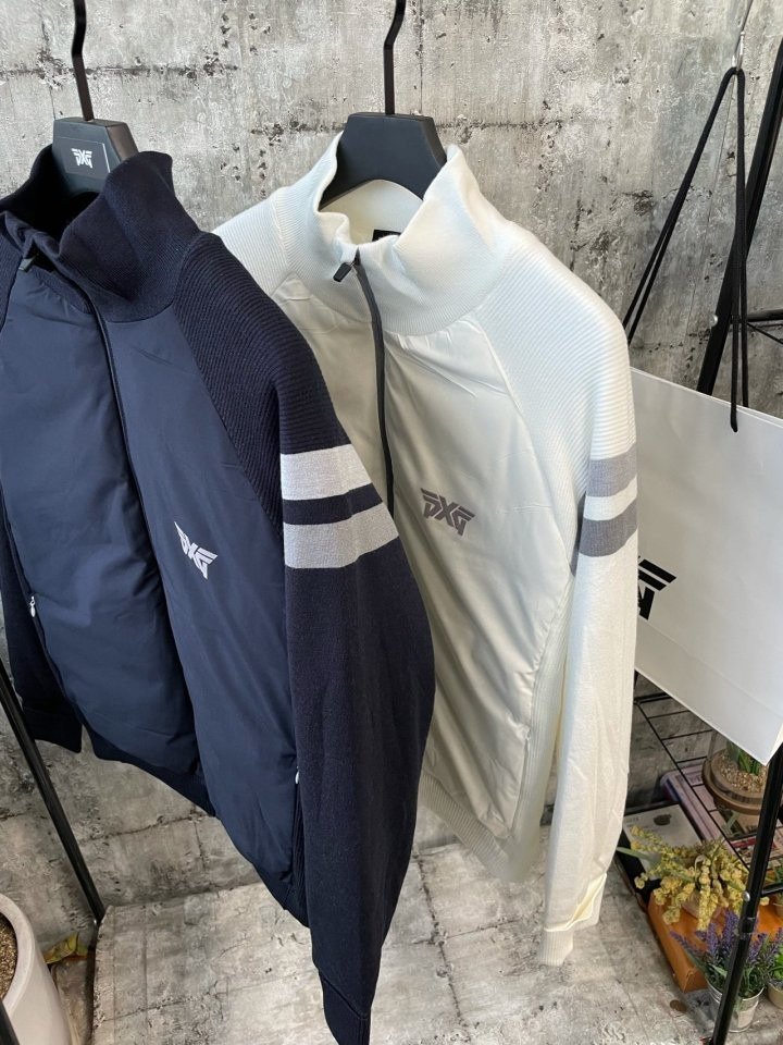 Read more about the article PXG 니트 집업 패딩