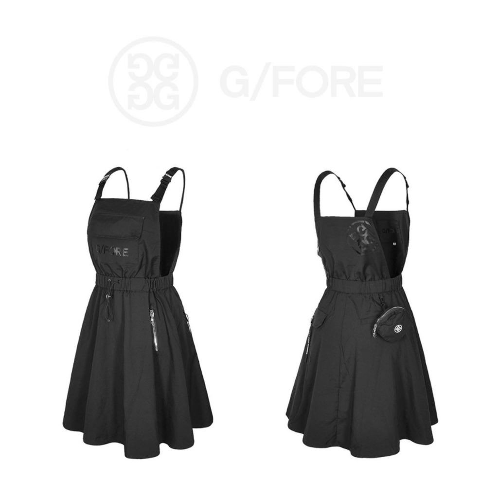 Read more about the article 지포어 우븐 플레어 멜빵 원피스