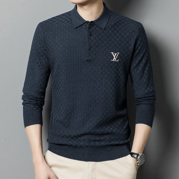 Read more about the article 루이비통 시그니처 자수 롱 슬리브 다미 카라 니트