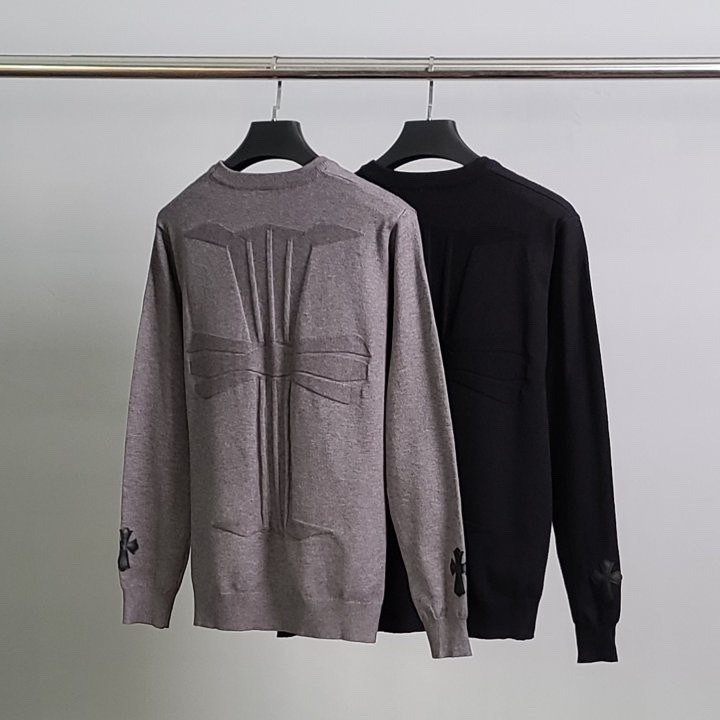 Read more about the article 크롬하츠 엠보 십자 캐시미어 니트