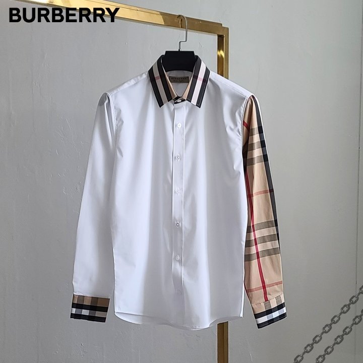 Read more about the article 버버리 하프 체크 긴팔 셔츠