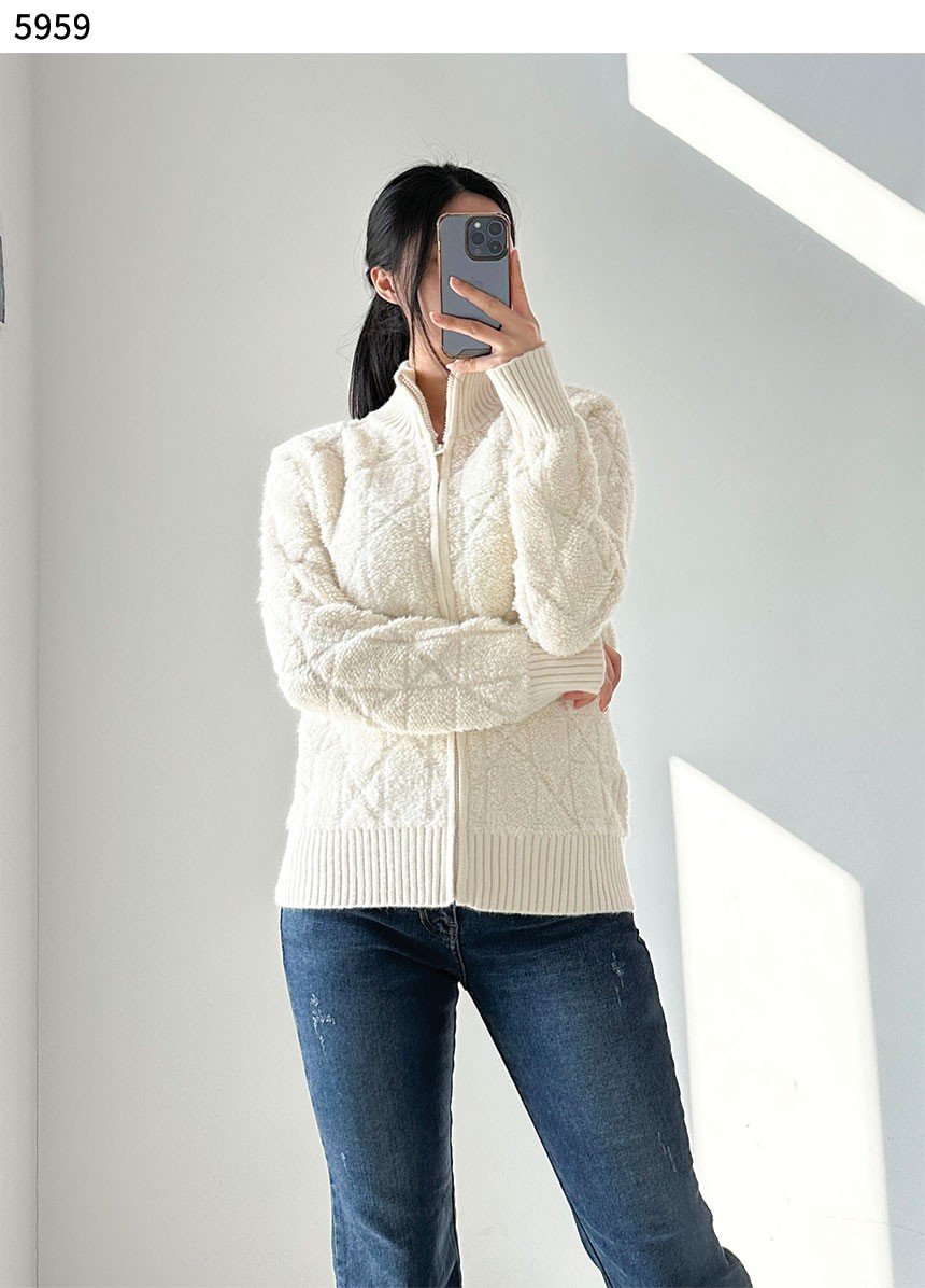 Read more about the article #디올 [Christian Dior] 수입고급 매크로까나쥬 지퍼 가디건 신상입고💢 #상의 #자켓 #5959