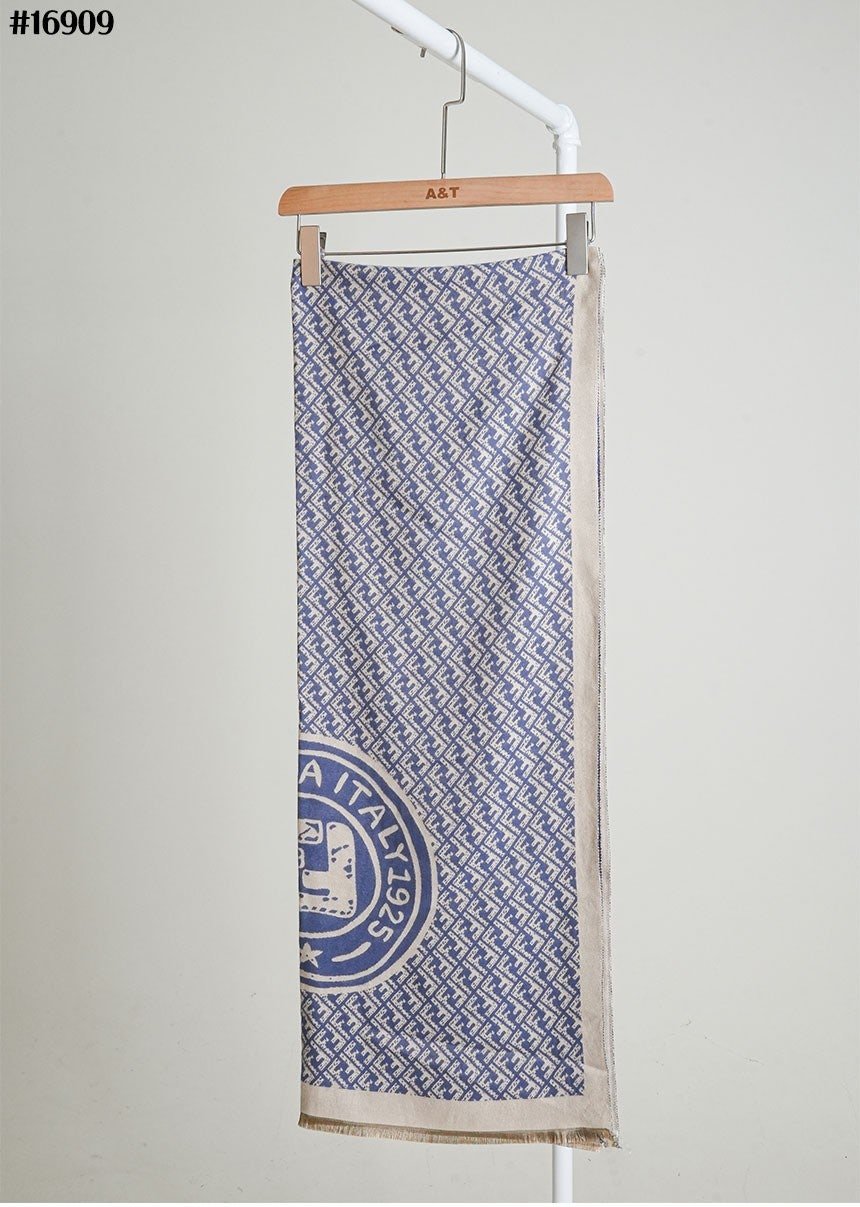 Read more about the article 🔆 [FENDI] 펜디 써클 FF 자카드 울 프린지 머플러 🔆#16909