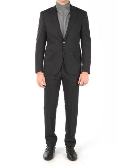 Read more about the article 버버리 기사 로고 싱글 모직 슬림 슈트 세트