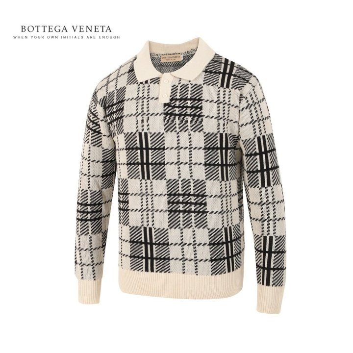 Read more about the article 보테가베네타 체크 카라 니트
