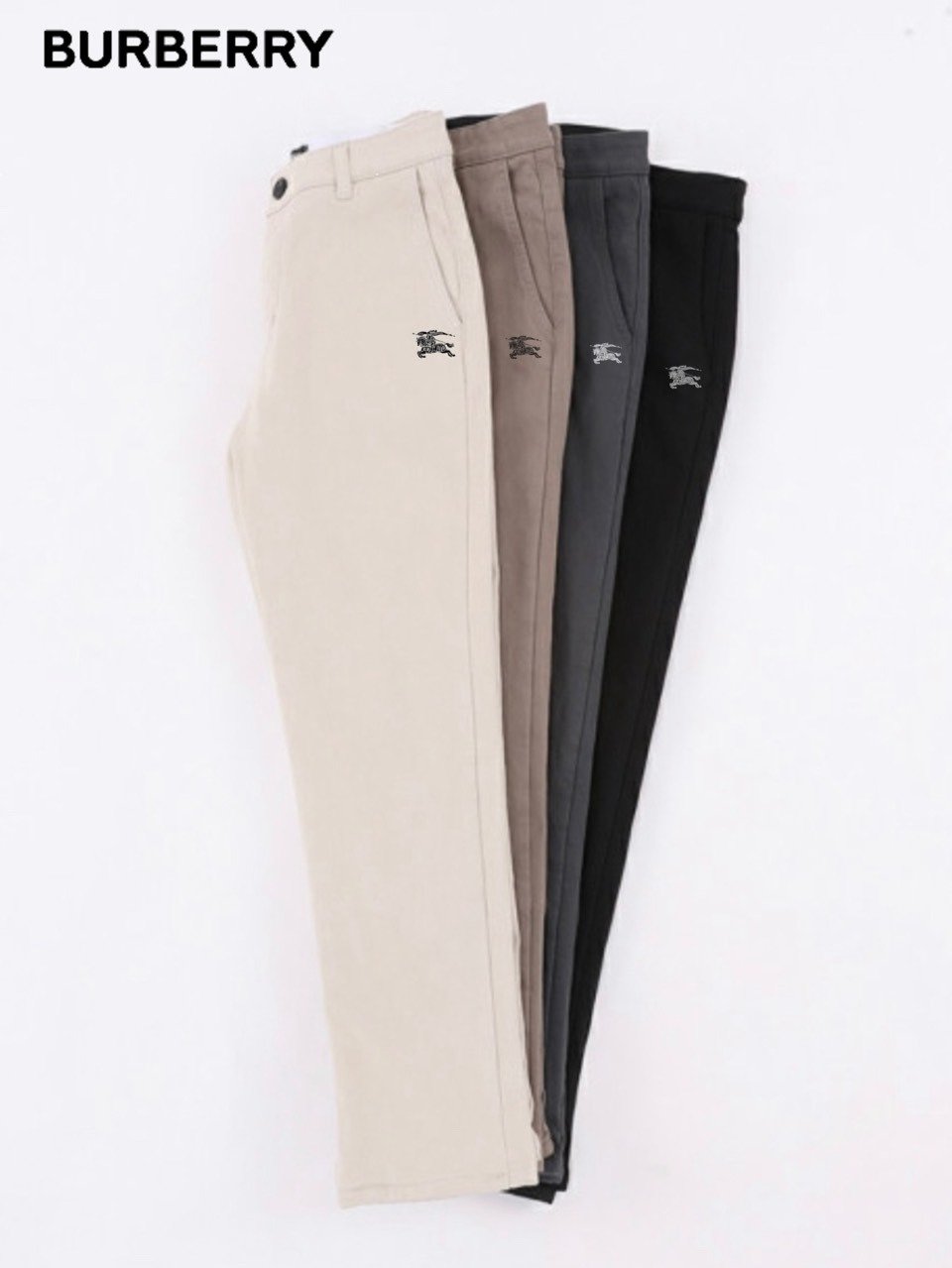 Read more about the article 버버리 기사 자수 로고 히든 밴딩 기모 면 워싱 팬츠 (바지)