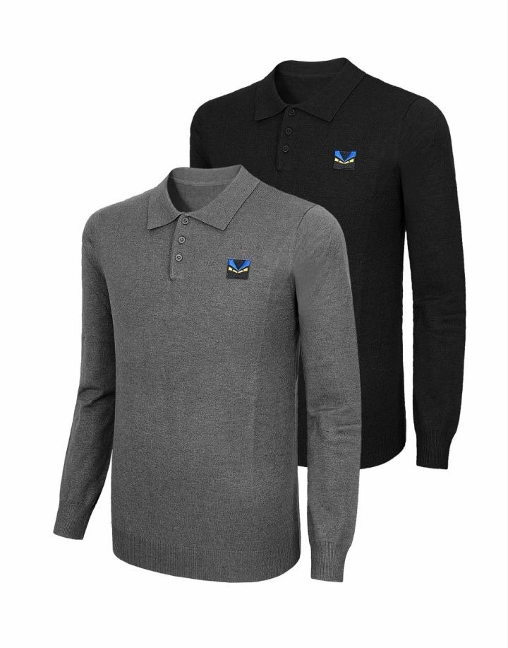 Read more about the article 펜디 패치 베이직 긴팔 카라 니트