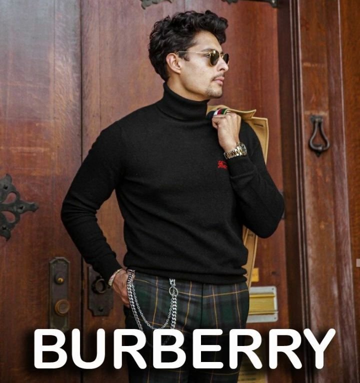 Read more about the article 버버리 런던 자수 로고 터틀넥 니트