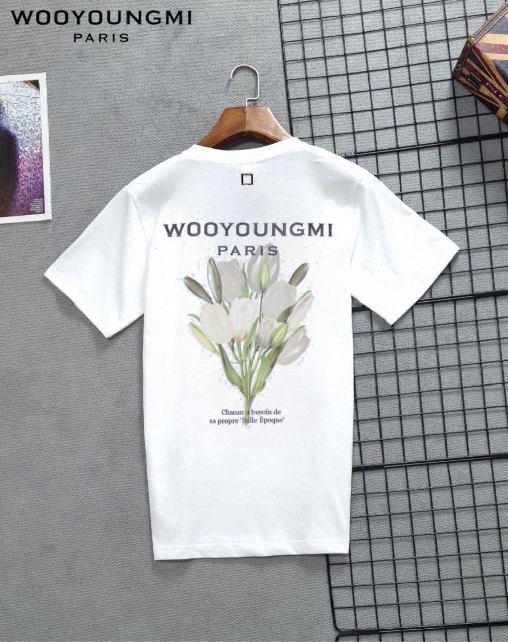 Read more about the article 우영미 플라워 리액티브 반팔티