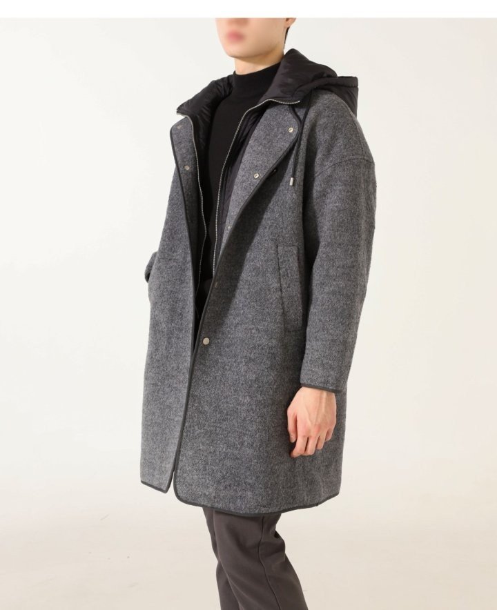 Read more about the article 프라다 오버 사이즈 부클 투웨이 울 코트 자켓