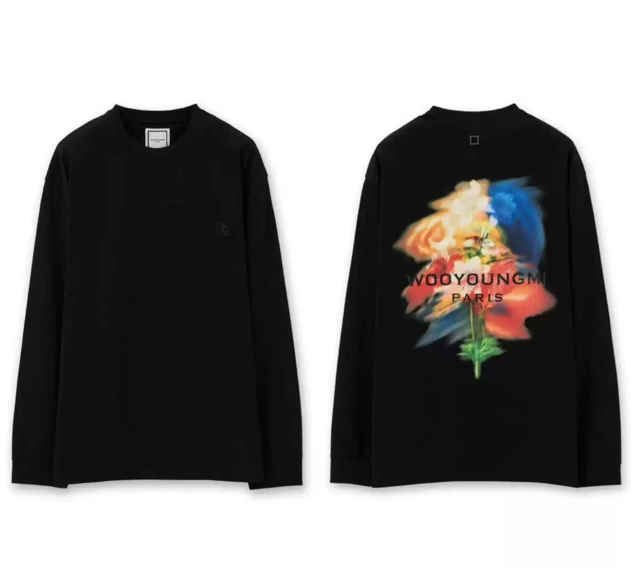 Read more about the article 우영미 Wym 스웨잉 플라워 맨투맨