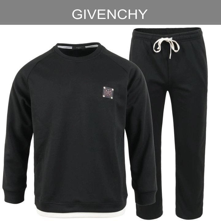 Read more about the article 지방시 4G 레더 로고 레이어드 맨투맨 세트