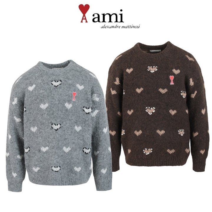 Read more about the article 아미 자수 패치 앙고라 울 니트