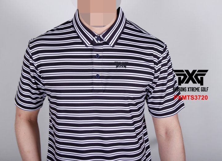 Read more about the article PXG 스트라이프 엘라핏 기능성 반팔 카라티