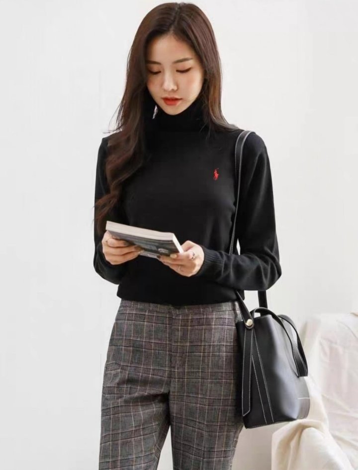 Read more about the article 폴로 랄프로렌 여성 자수 폴라 니트