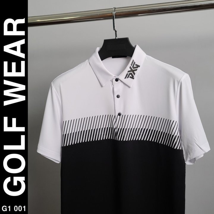 You are currently viewing PXG 빗살 배색 반팔 카라티