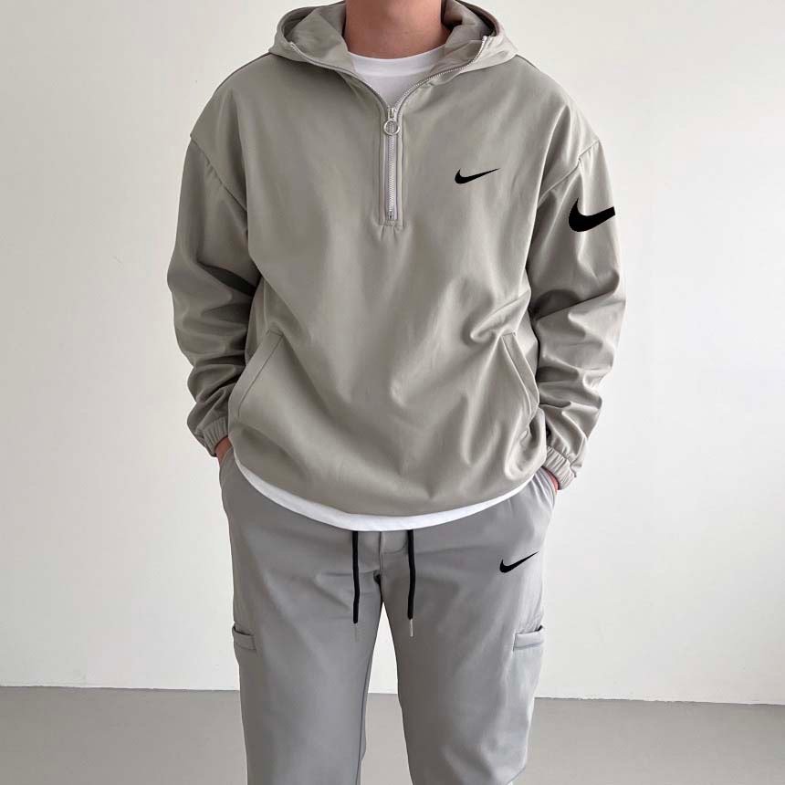 Read more about the article 나이키 스우시 밍크 기모 후드 아노락 조거 팬츠 트레이닝 세트