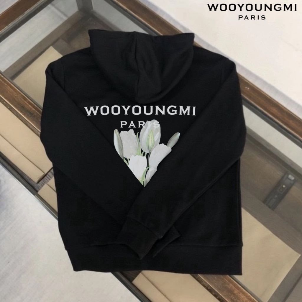 Read more about the article 우영미 백로고 툴립 후드티