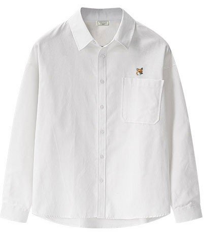 Read more about the article 메종키츠네 오버핏 포켓 셔츠