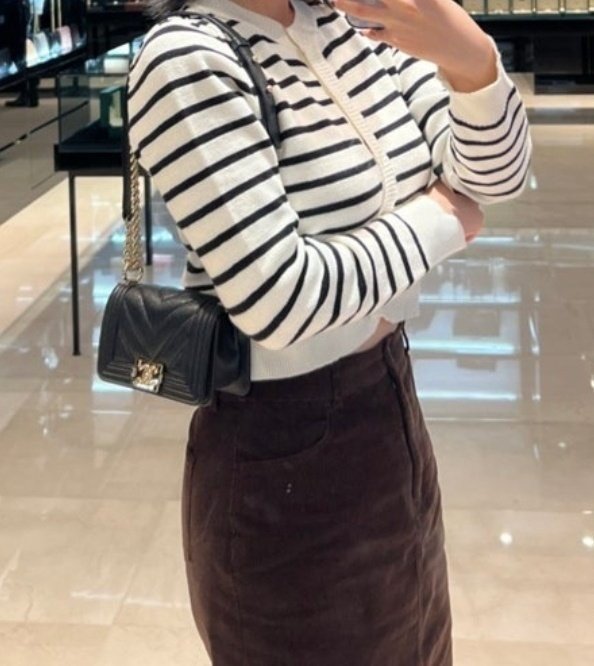 Read more about the article 샤넬 미니 쉐브론 보이백 은장 (가방)