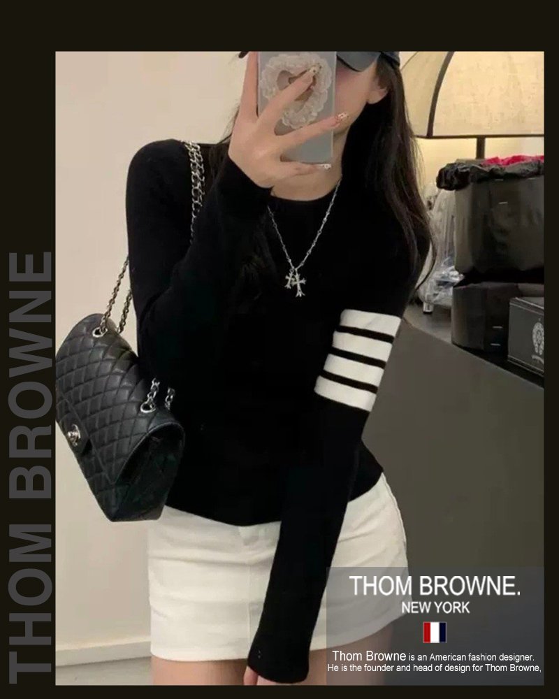 Read more about the article 톰브라운 여성 806-4 뉴 기본 R 니트