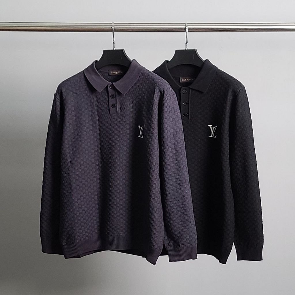 Read more about the article 루이비통 LV 자수 긴팔 카라 니트