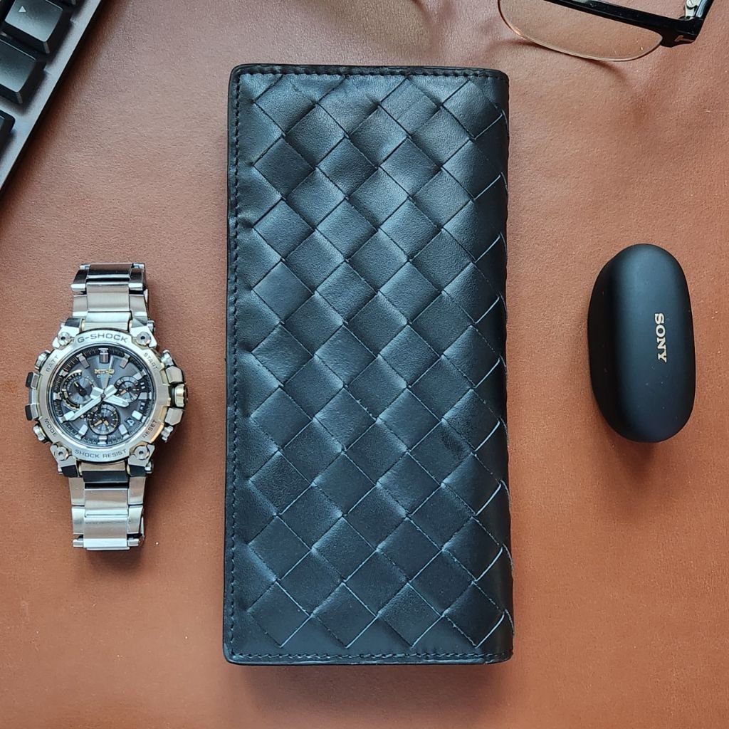 You are currently viewing 보테가베네타 255 인트레치아토 장지갑 블랙