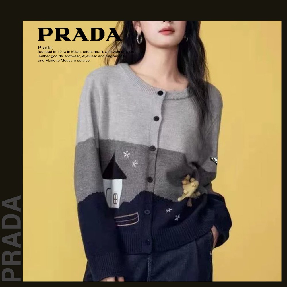 Read more about the article 프라다 여성 11025 트리 3색 니트 가디건
