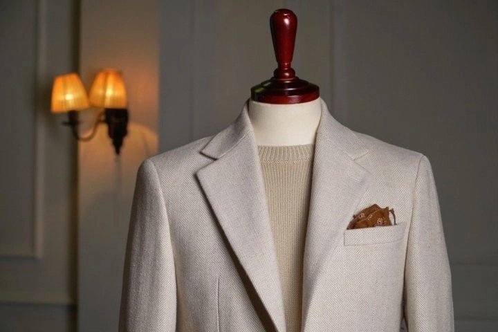 Read more about the article 구찌 울 헤링본 블레이저 베이지 자켓