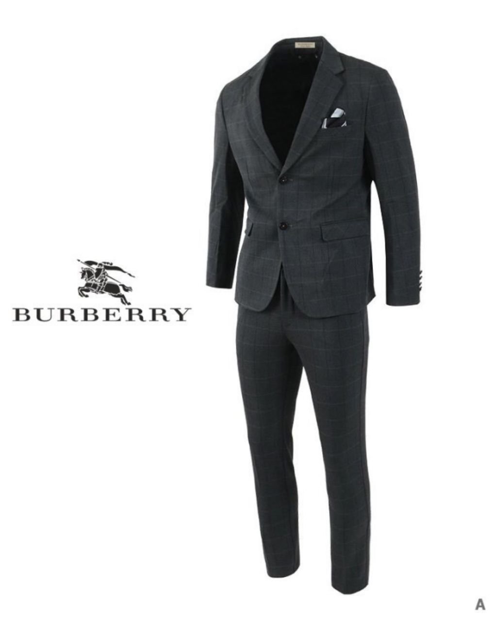 Read more about the article 버버리 글랜 체크 슬림 정장 세트
