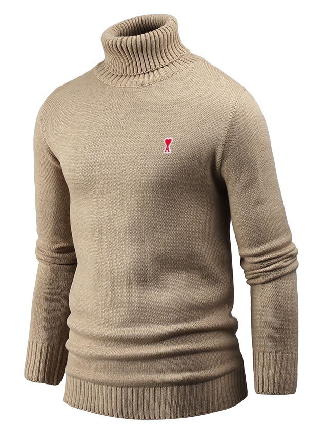 Read more about the article 아미 자수 패치 베이직 폴라 니트