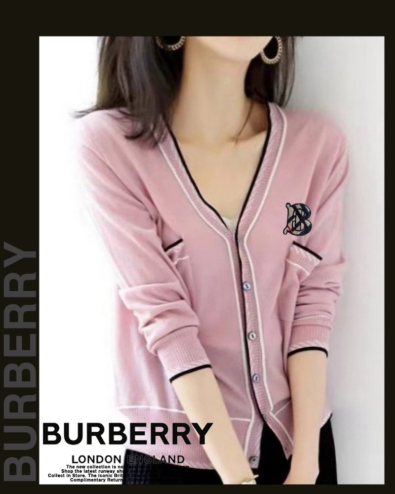 Read more about the article 버버리 여성 B8051 자수 스테치 사선 니트 가디건