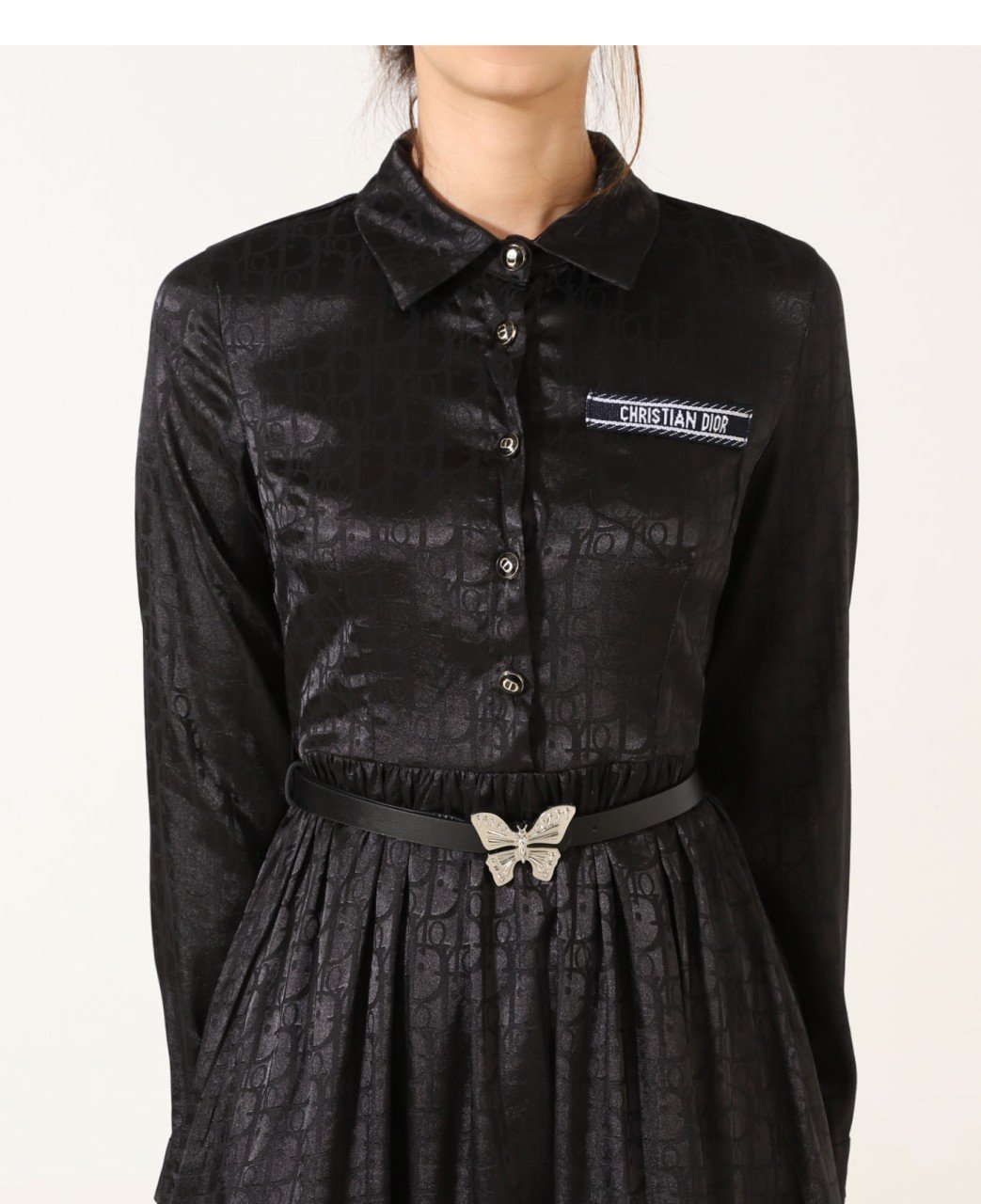 Read more about the article #디올 미디셔츠 오블리크 패턴 원피스