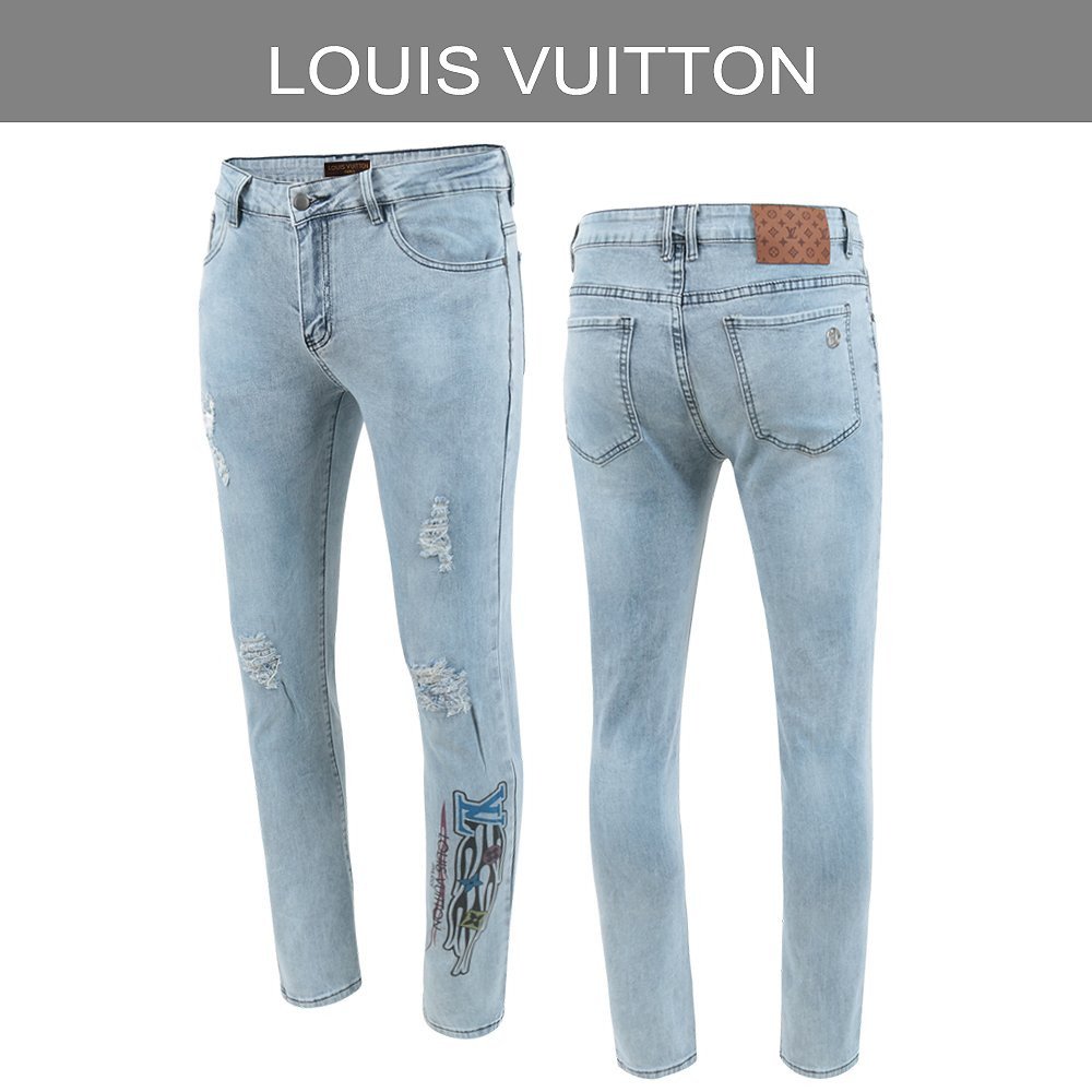 Read more about the article 루이비통 웨이브 프린팅 워싱 청바지