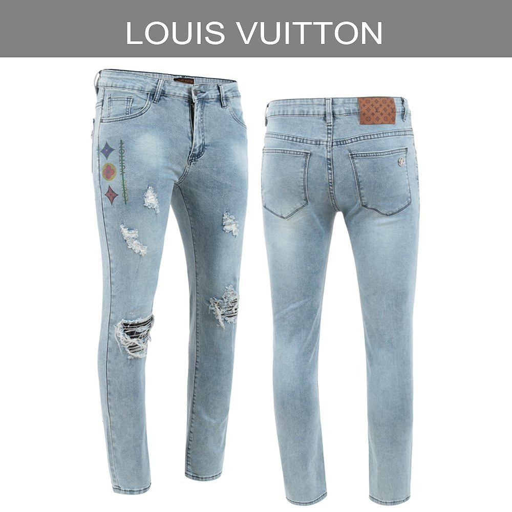 Read more about the article 루이비통 멀티 모노 프린팅 워싱 청바지