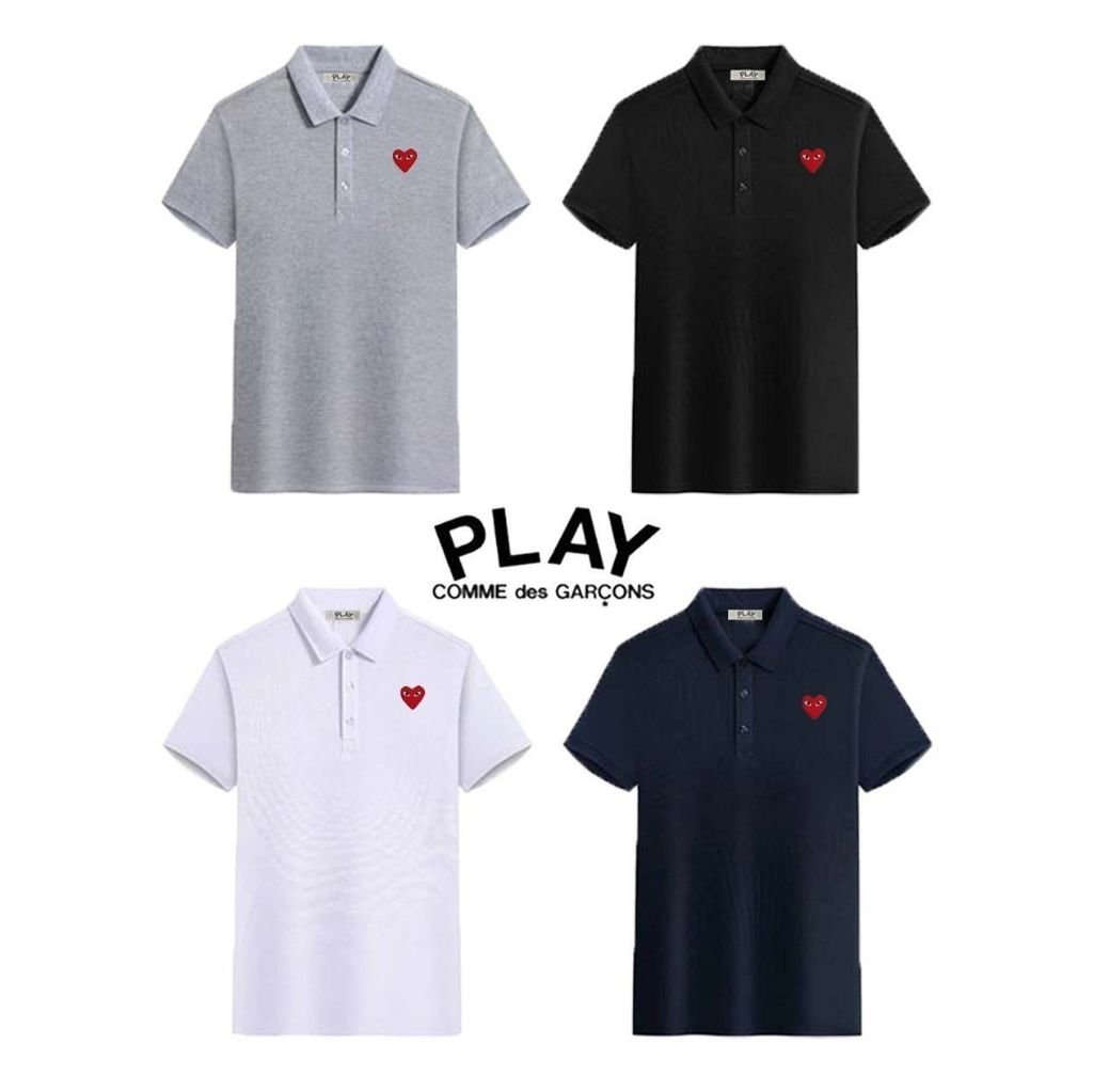 Read more about the article 꼼데가르송 하트 패치 PK 반팔 카라티