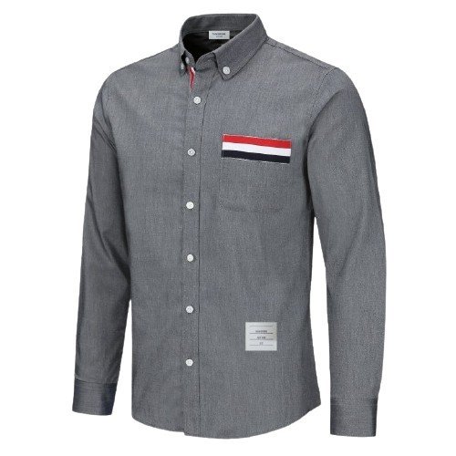 Read more about the article 톰브라운 포켓 삼선 셔츠