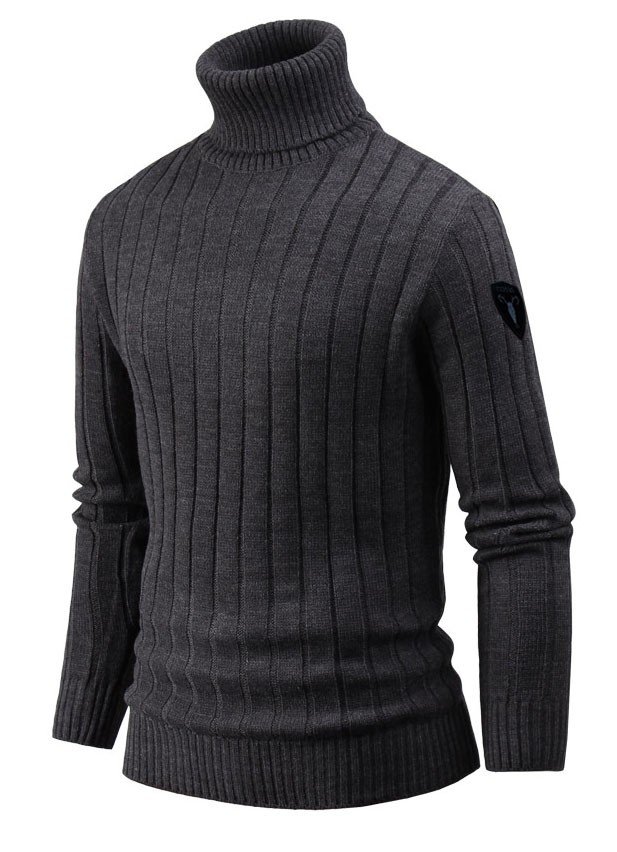 Read more about the article 노비스 세로 줄 폴라 니트