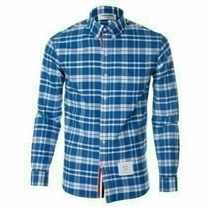 Read more about the article 톰브라운 블루 체크 셔츠