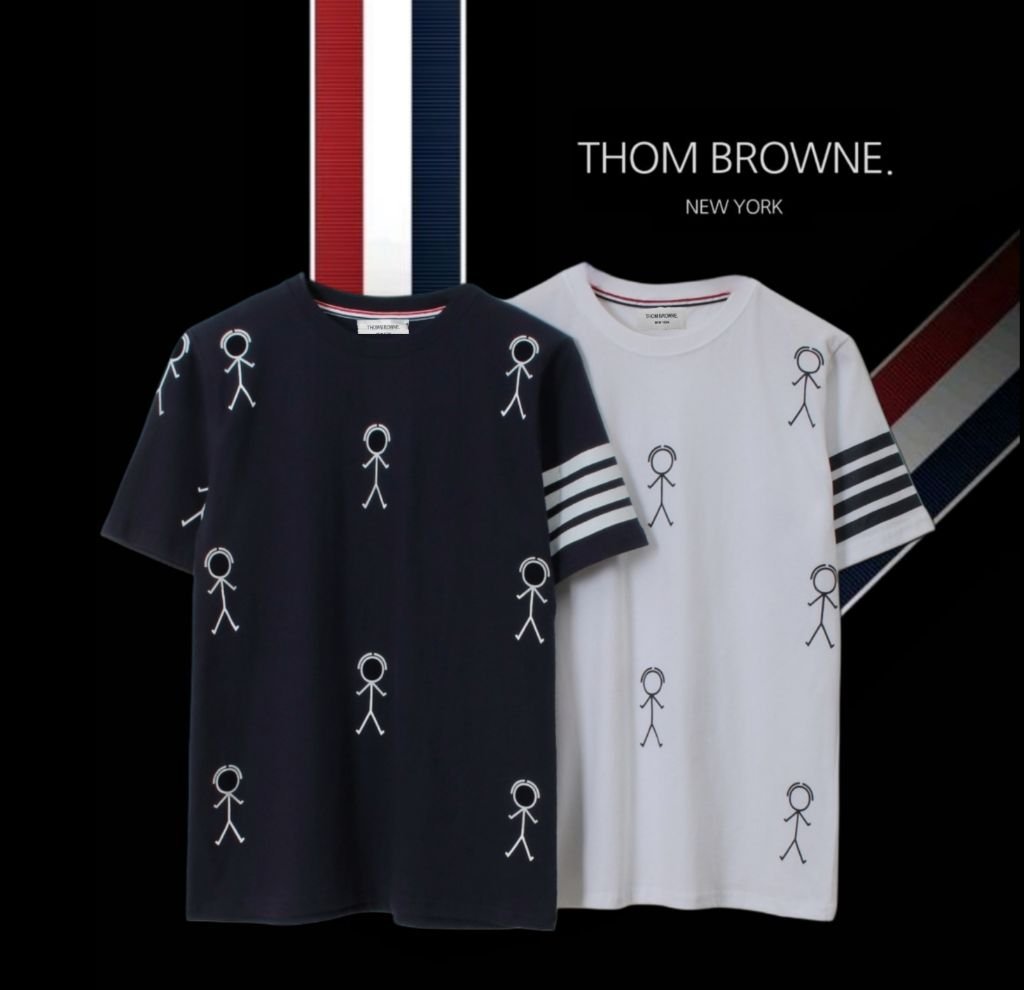 You are currently viewing 톰브라운 멀티 사람 사선 완장 반팔티