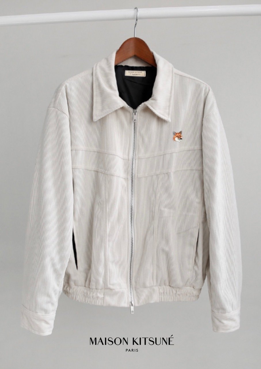 Read more about the article 메종키츠네 폭스헤드 코듀로이 카라 자켓