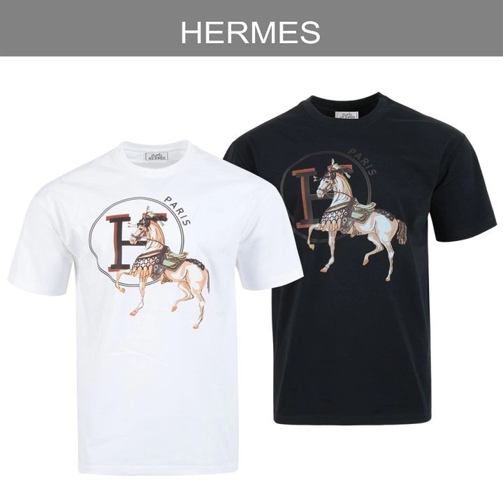 Read more about the article 에르메스 H 로데오 프린트 실켓 라운드 반팔티