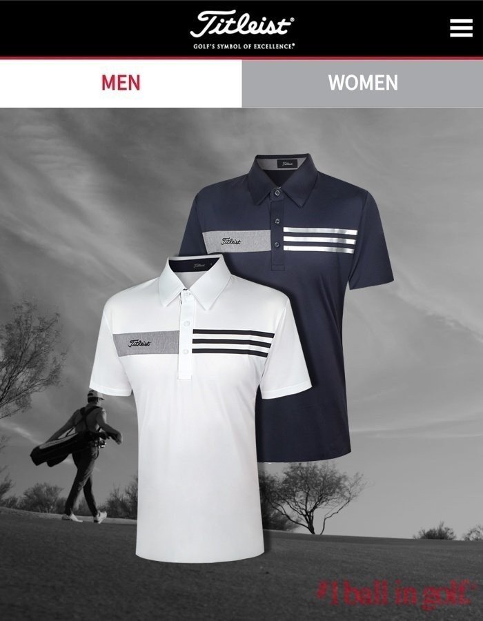 You are currently viewing 타이틀리스트 S/S 골프 반팔 카라티