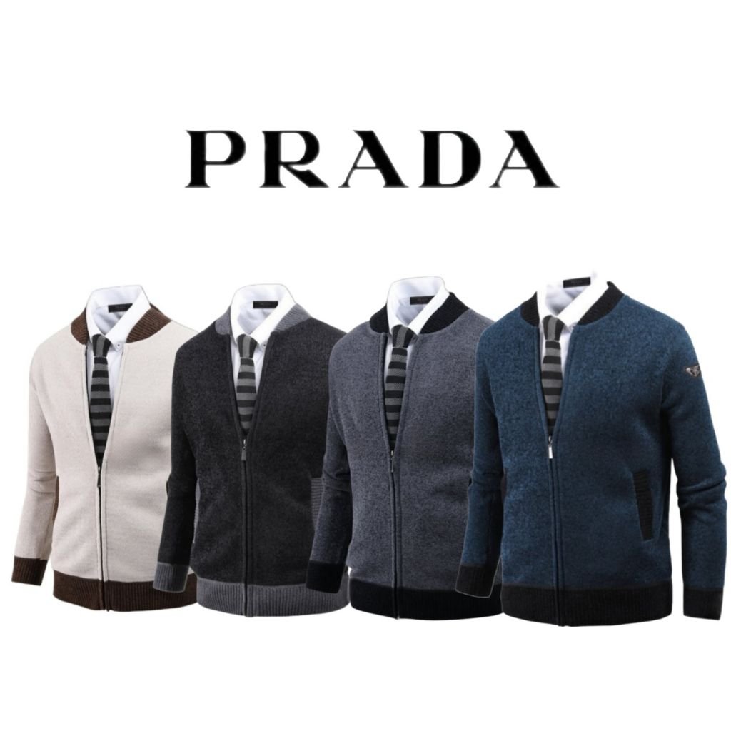 You are currently viewing 프라다 기모 투톤 블루종 니트 집업